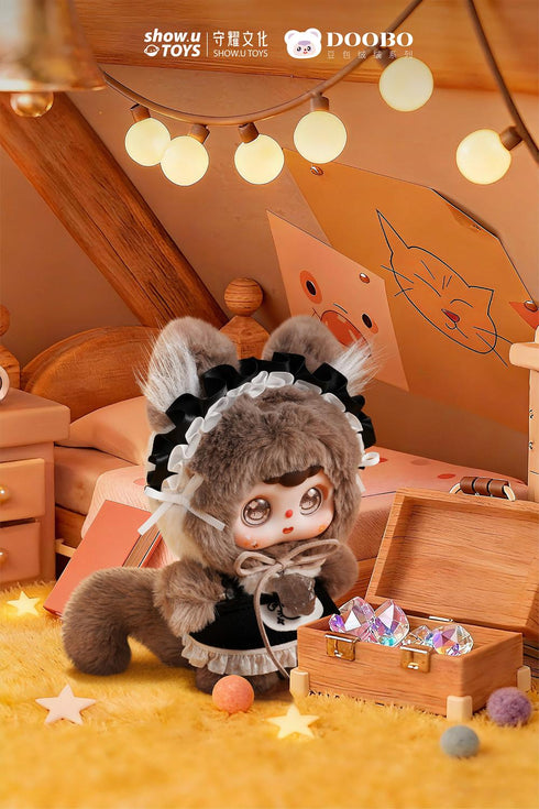 『Doobo Cat Cafe ラッキーニャー物語シリーズ』014_SHOW U TOYS トレーディングプラッシュ【BOX】