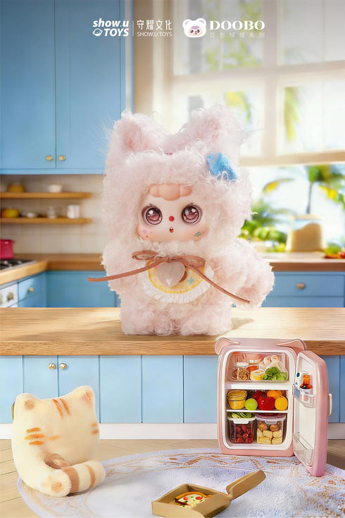 『Doobo Cat Cafe ラッキーニャー物語シリーズ』014_SHOW U TOYS トレーディングプラッシュ【BOX】