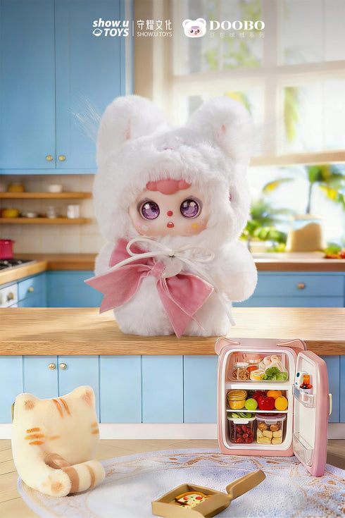『Doobo Cat Cafe ラッキーニャー物語シリーズ』014_SHOW U TOYS トレーディングプラッシュ【BOX】