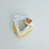 "Fan Merchandise" NotBunny 10cm Plush Pouch (Triangular, Sea Salt)