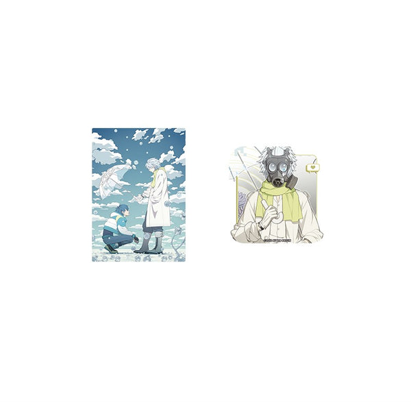 『DRAMAtical Murder』缶バッジ&チェキ風カードセット クリア