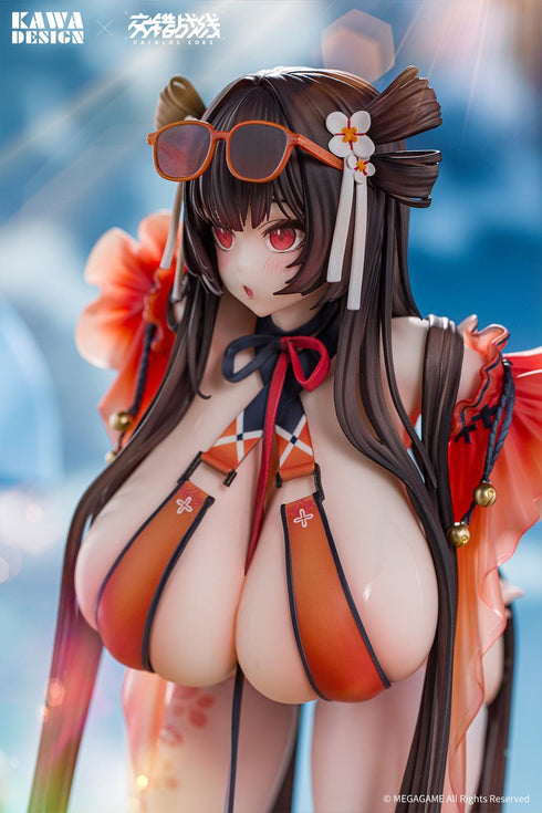 『ダイブロスコア交錯戦線』KAWA DESIGN マレルージュ 落梅の宴(水濡れVer.) 1/6スケール塗装済完成品フィギュア