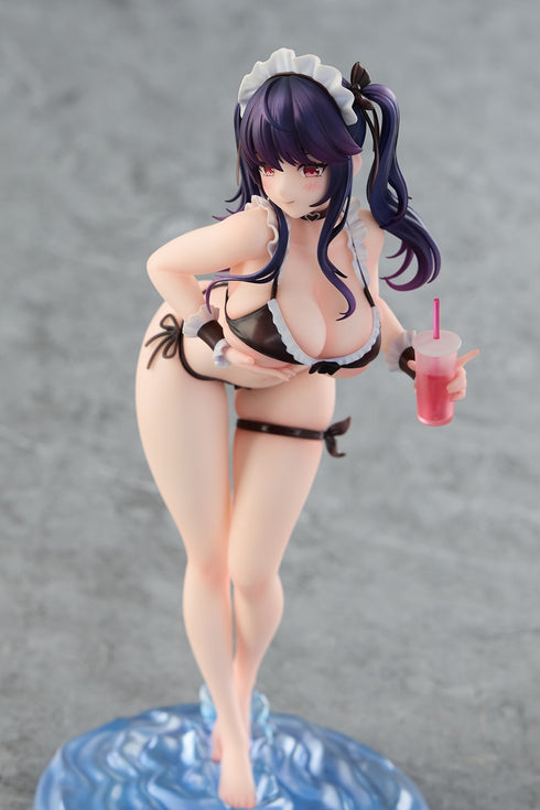 "Swimsuit Maid Charlotte" by KAWA DESIGN—1/6 Scale Pre-Painted Ready-to-Display Figure