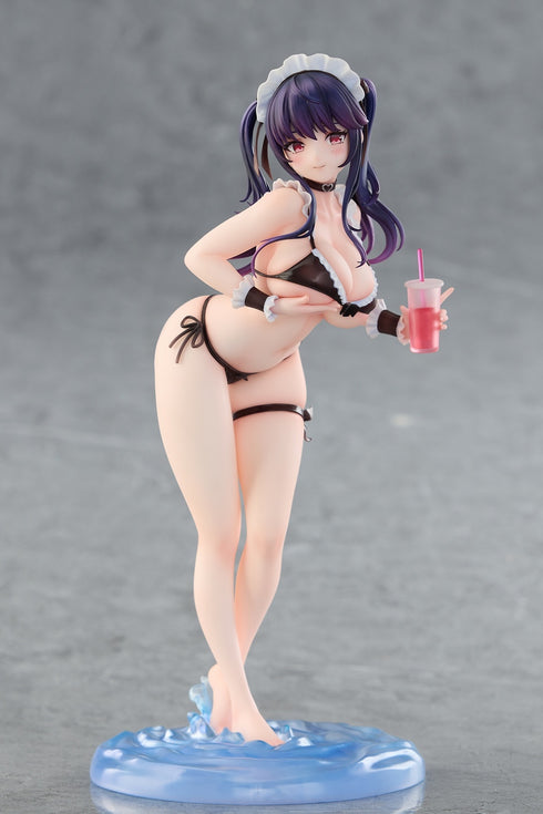 "Swimsuit Maid Charlotte" by KAWA DESIGN—1/6 Scale Pre-Painted Ready-to-Display Figure