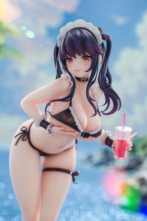 "Swimsuit Maid Charlotte" by KAWA DESIGN—1/6 Scale Pre-Painted Ready-to-Display Figure