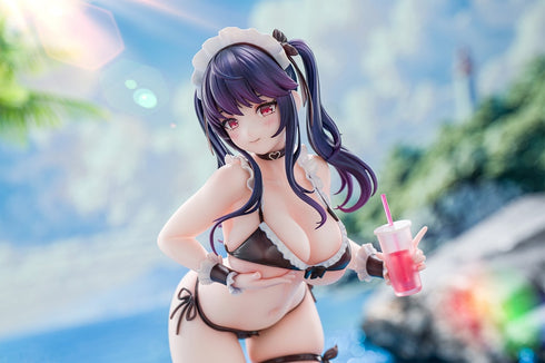 "Swimsuit Maid Charlotte" by KAWA DESIGN—1/6 Scale Pre-Painted Ready-to-Display Figure
