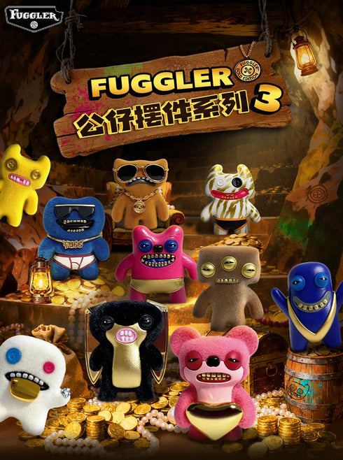 『ファグラー(Fuggler)』ファグラー(Fuggler)フィギュア デスクトップシリーズ3 ブラインドボックス【BOX】