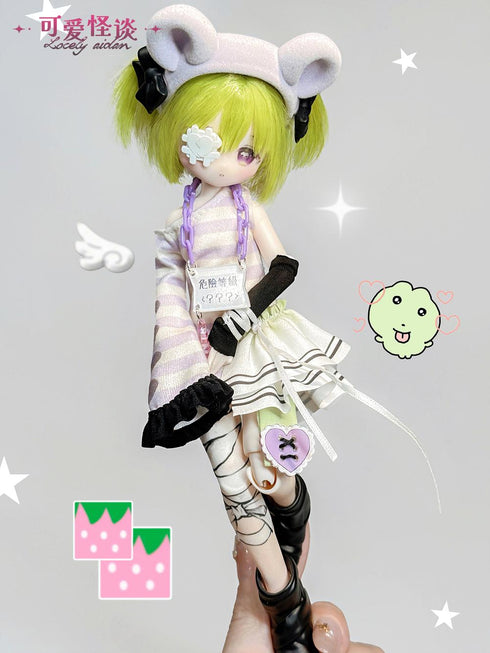 《可爱怪谈系列》inedible doll 收藏玩偶【礼盒装】