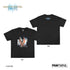 "Monster Hunter Stories 3: Twin Dragons of Destiny" FANTHFUL FP004MHS32026 Black T-Shirt XXXL