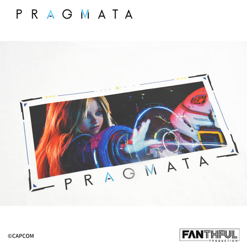 "Pragmata" FANTHFUL FP001PRAG2026 White T-shirt, Size S