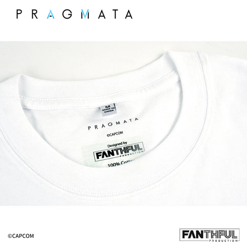 "Pragmata" FANTHFUL FP001PRAG2026 White T-shirt, Size S