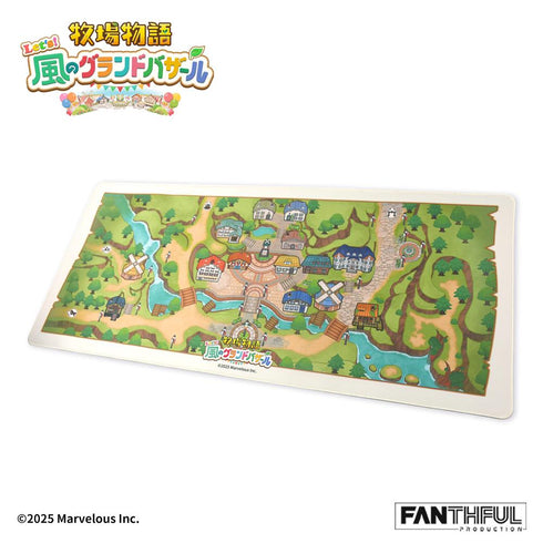 『牧場物語 Let's!風のグランドバザール』005_FANTHFUL FP005BKMN2026 デスクマット