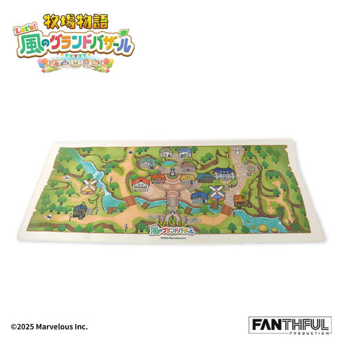 『牧場物語 Let's!風のグランドバザール』005_FANTHFUL FP005BKMN2026 デスクマット