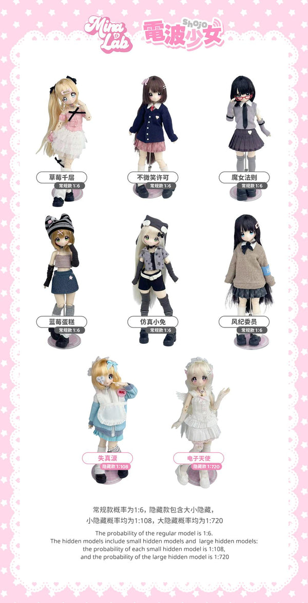 『前髪触らないで!シリーズ』MiraLab×電波少女 トレーディングドール【BOX】
