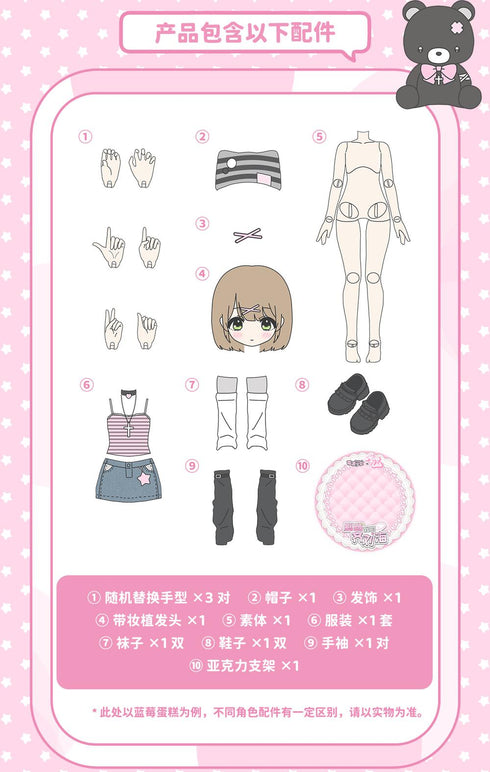 『前髪触らないで!シリーズ』MiraLab×電波少女 トレーディングドール【BOX】