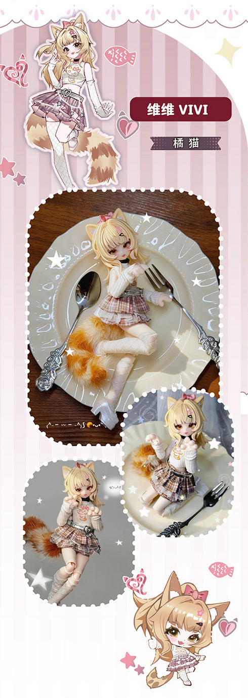 『にゃんキューブシリーズ』inedible doll トレーディングドール【BOX】