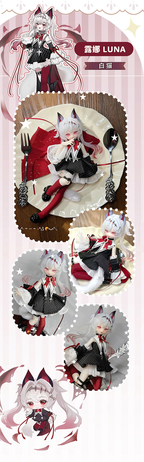 『にゃんキューブシリーズ』inedible doll トレーディングドール【BOX】