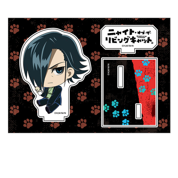 "Night of the Living Cat" Flat-Chested Girl Acrylic Figure by Masaki