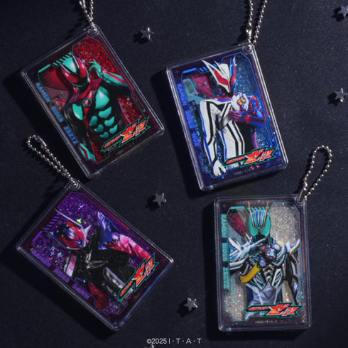 『仮面ライダーゼッツ』ランダムグリッターキーホルダー BOX(全8種)