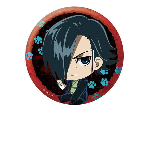 "Night of the Living Cat" Flat Girl Pin Badge: Masaki