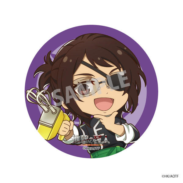 『進撃の巨人』巨人祭 デフォルメ缶バッジ ハンジ