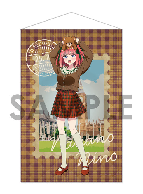 『五等分の花嫁∽』タペストリー ~British Style~ 中野二乃