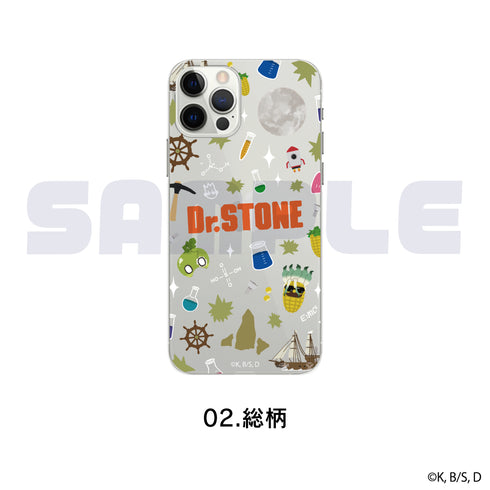 『Dr.STONE』全機種対応ハードタイプスマホケース (iPhone7/8/SE2)02.総柄【202508再販】