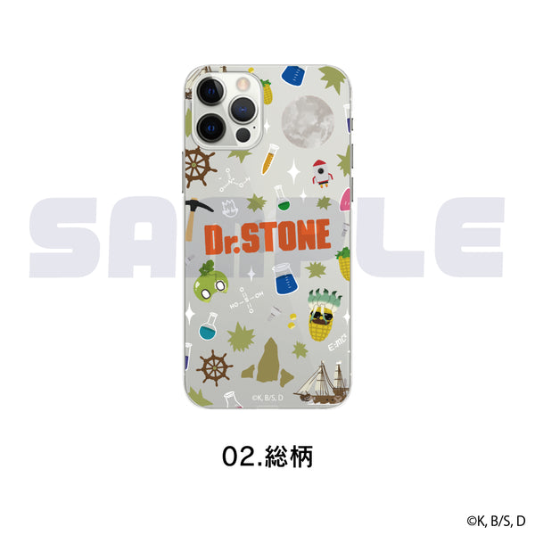 『Dr.STONE』全機種対応ハードタイプスマホケース (iPhone7/8/SE2)02.総柄【202508再販】