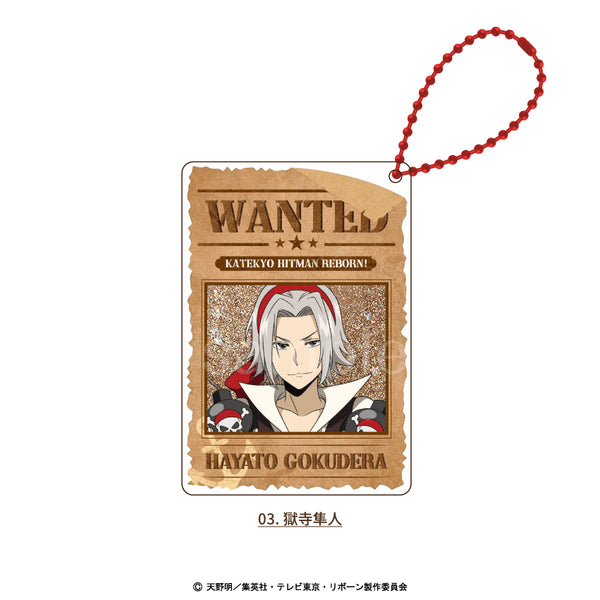 『家庭教師ヒットマンREBORN!描き下ろし パイレーツ衣装』グリッターキーホルダー 03.獄寺隼人