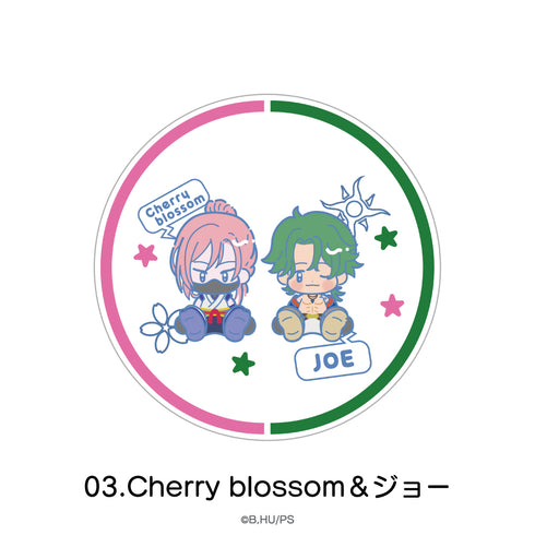 『オリジナルSK∞ エスケーエイト』アクリルコースター 03.Cherry blossom&ジョー