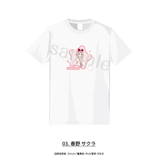 『NARUTO-ナルト- 疾風伝』Tシャツ 描き下ろしパジャマver. 03.春野サクラ
