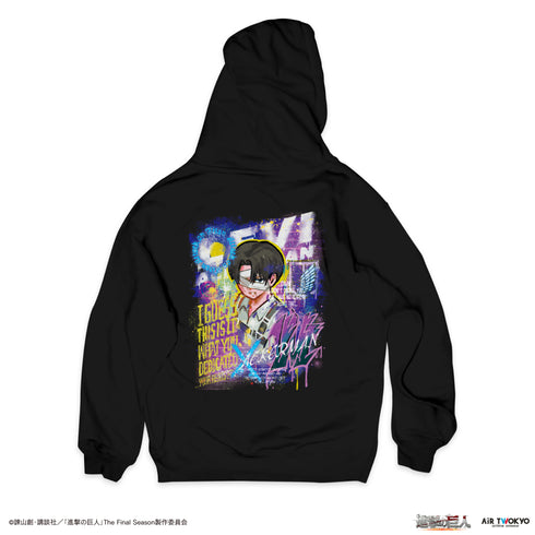 『進撃の巨人』The Final Season ウォールアート第2弾 パーカー(リヴァイ)