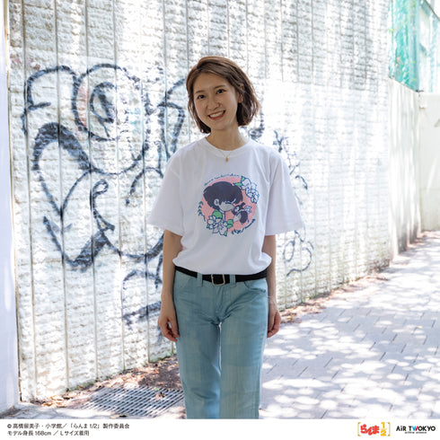 『らんま1/2』TVアニメ第2弾 ポップイラストTシャツ 6(天道あかね & Pちゃん)