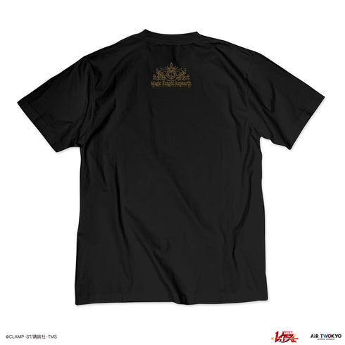 『魔法騎士レイアース』第1弾 デコラティブTシャツ(エメロード&ザガート)ブラック