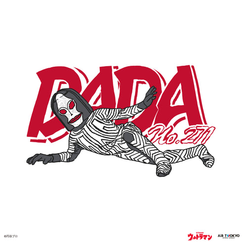 『ウルトラマンシリーズ』第1弾 アメコミイラストTシャツ 4(ダダ)ホワイト