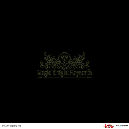 『魔法騎士レイアース』第2弾 デコラティブTシャツ 3(鳳凰寺風&フェリオ)ブラック