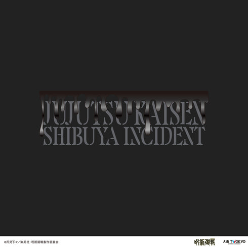 『呪術廻戦』第2期「渋谷事変」 渋谷マップ Tシャツ