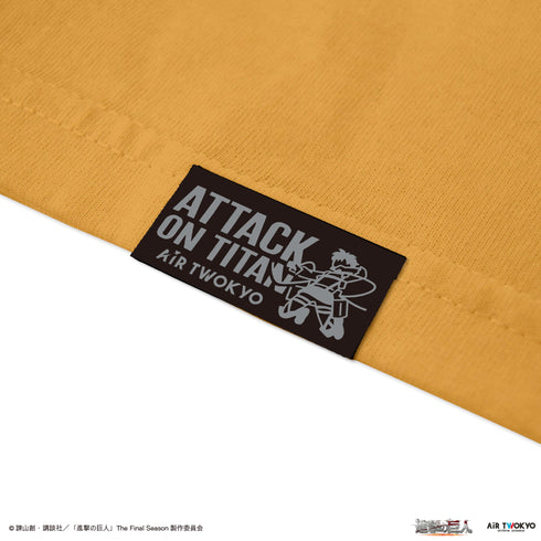 『進撃の巨人』TVアニメ シーンイラストTシャツ 6(そんなもん 何度でも巻いてやる)