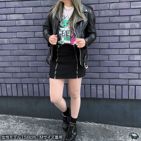 『ベヨネッタ3』Bleed Cat Tシャツ(ブリーディン・レックス 白)
