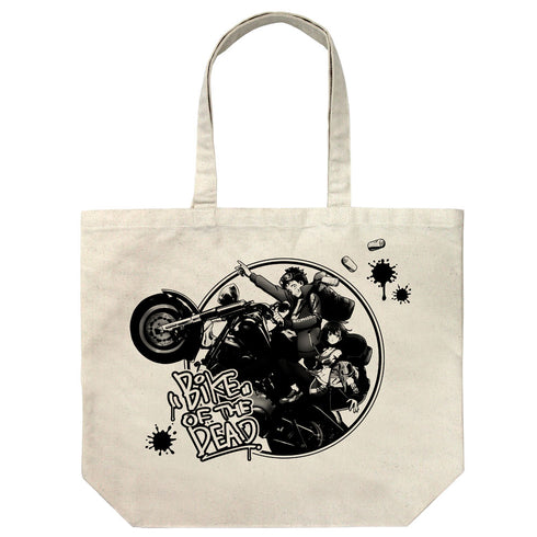 "Zon 100: 100 Things to Do Before You Become a Zombie" Bike of the Dead Large Tote