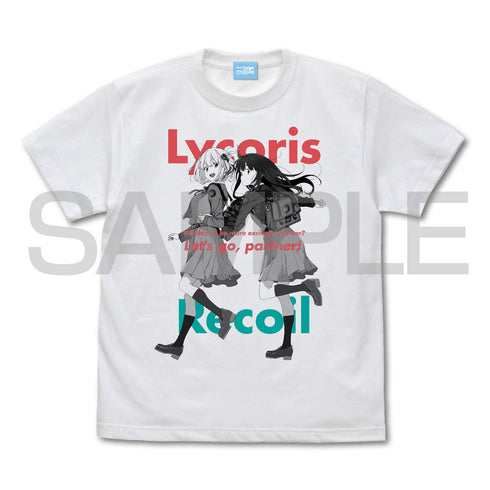『リコリス・リコイル』千束&たきな Tシャツ/WHITE【202406再販】