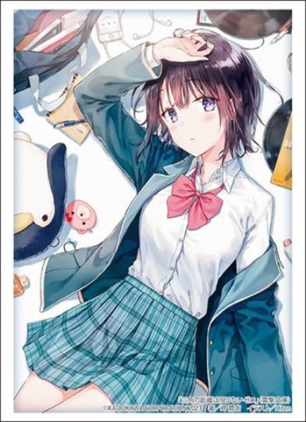 『電撃文庫』ブシロードスリーブコレクション Vol.4295 三角の距離は限りないゼロ『水瀬秋玻/春珂』(75枚入り)