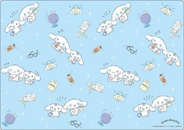 『サンリオキャラクターズ』ブシロード ラバーマットコレクション V2 Vol.1319 サンリオキャラクターズ『シナモロール』