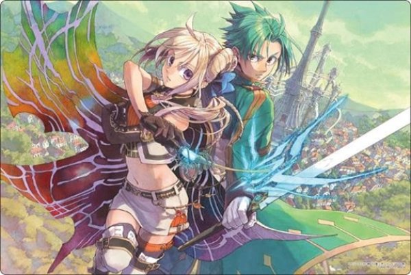 『グランクレスト戦記』ブシロード ラバーマットコレクション V2 Vol.1384 富士見ファンタジア文庫『テオ・コルネーロ&シルーカ・メレテス』