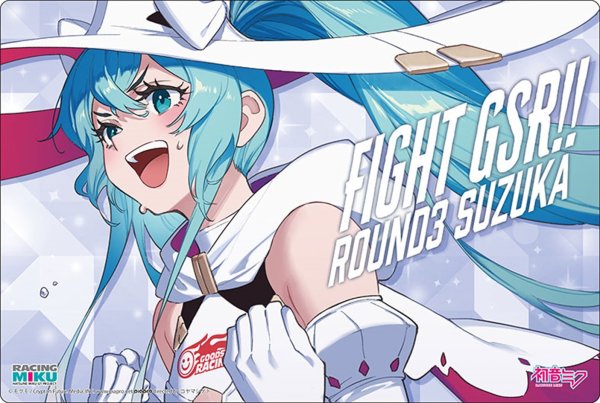 『初音ミク』ブシロード ラバーマットコレクション V2 Vol.1461 『レーシングミク 2024Ver.』応援イラスト Round3 鈴鹿