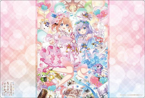 『ご注文はうさぎですか? BLOOM』ブシロード ラバーマットコレクション V2 Vol.1576『ココア&チノ』10周年ver.