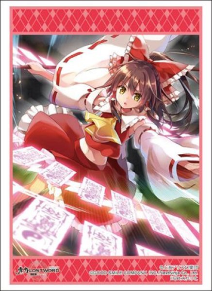 『東方LostWord』ブシロードスリーブコレクション Vol.4661『博麗霊夢』Part.2(75枚入り)