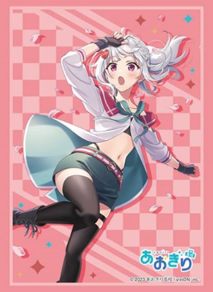 『あおぎり高校』ブシロードスリーブコレクション Vol.4728『萌実』桜ver.(75枚入り)