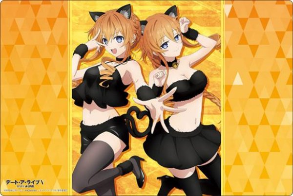 『デート・ア・ライブV』ブシロード ラバーマットコレクション V2 Vol.1665『八舞耶倶矢&八舞夕弦』