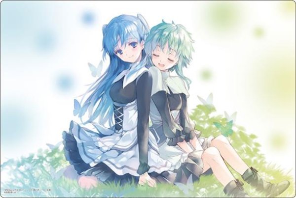 『角川スニーカー文庫』ブシロード ラバーマットコレクション V2 Vol.1727「終末なにしてますか?」シリーズ『クトリ&ティアット』